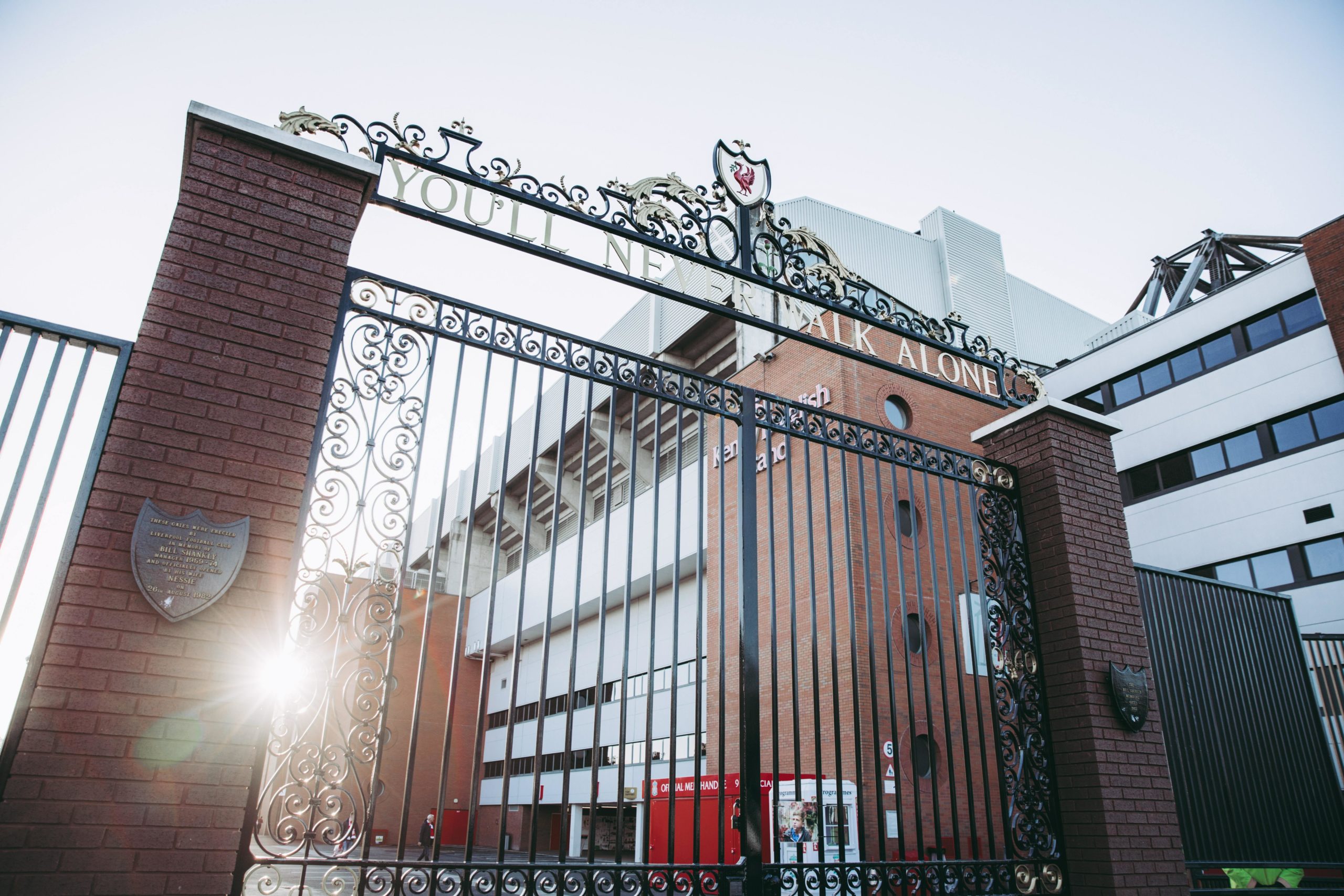 Anfield Stadium gates