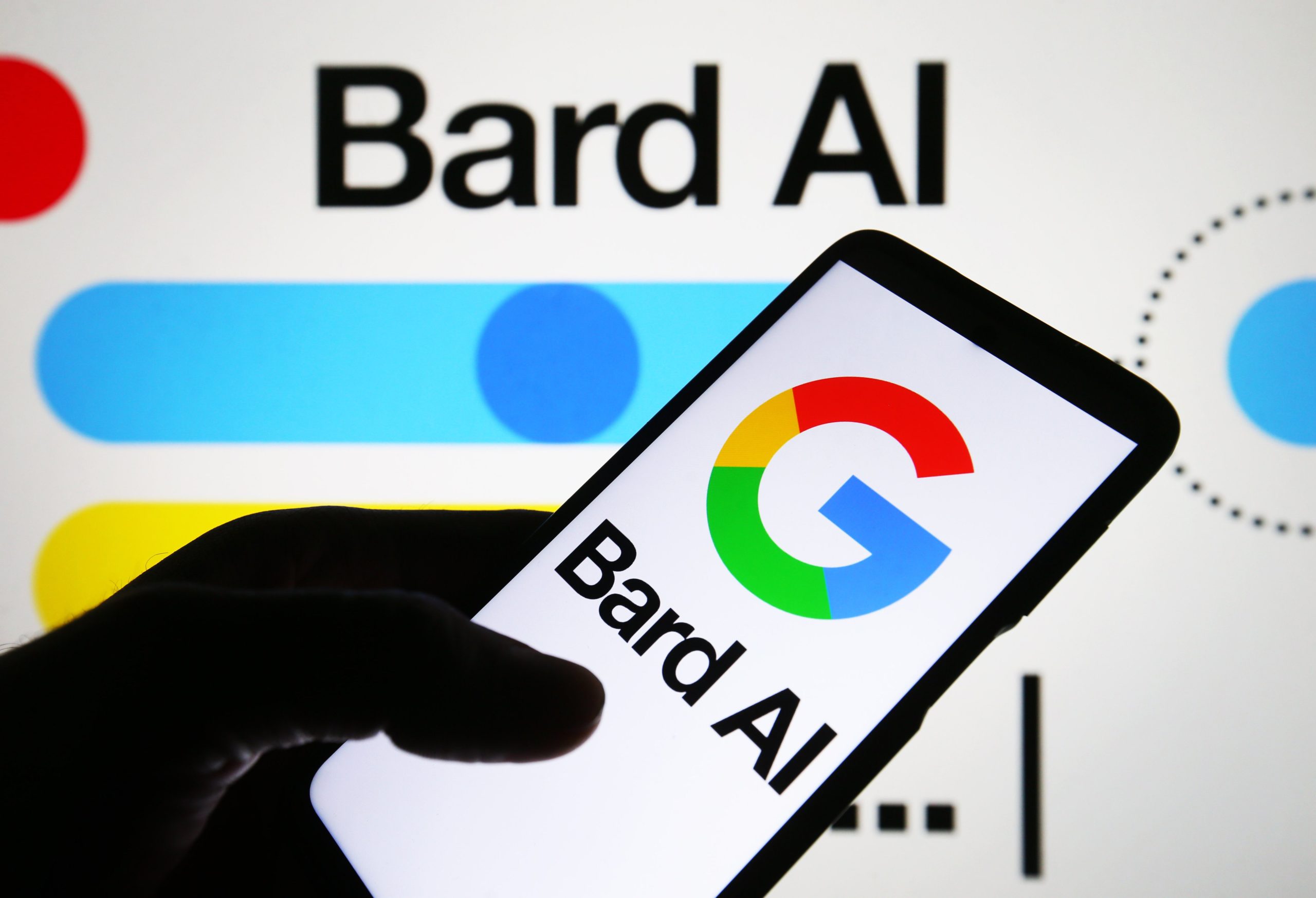 The Google Bard AI logo.