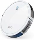 The Eufy BoostIQ RoboVac 11S robotic vacuum in a white color over a white background