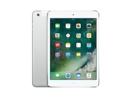iPad mini 2 in grey over a white background