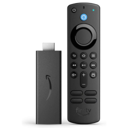 Amazon Fire TV Stick on white background