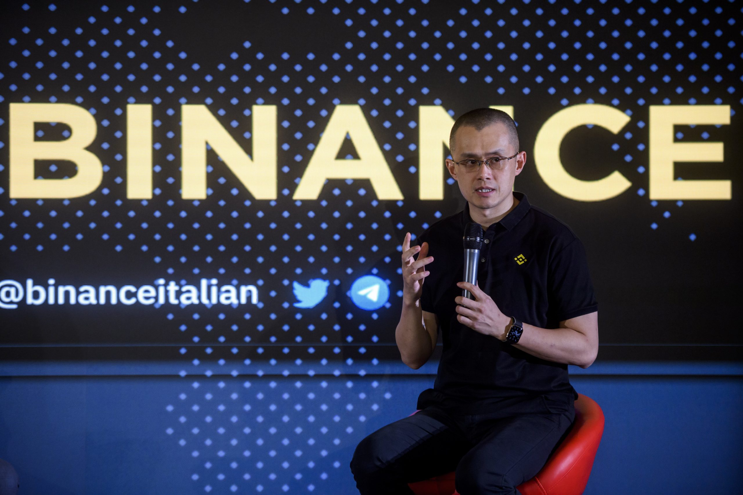 Binance and its now former CEO Changpeng Zhao