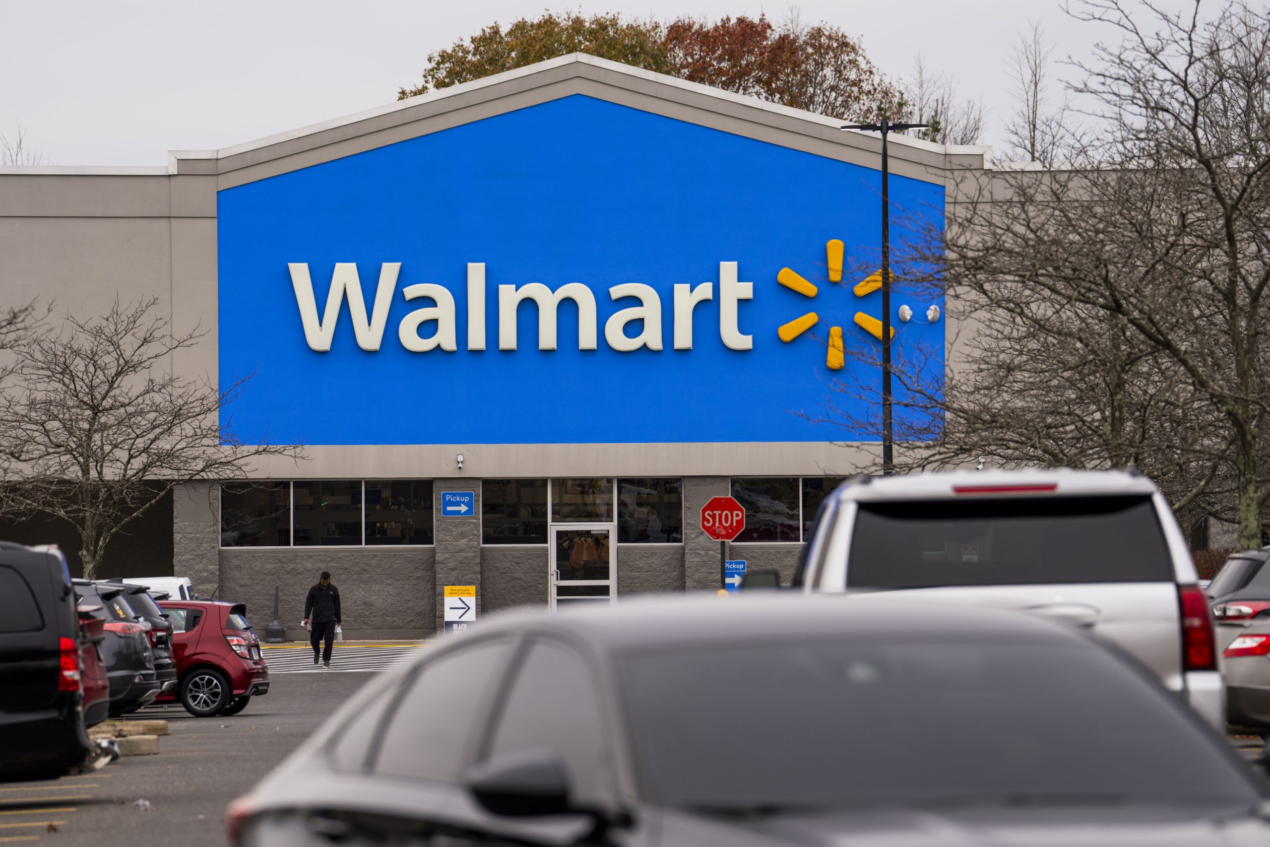 A Walmart store in Bristol, Connecticut, US, on Friday, Nov. 10, 2023. Walmart Inc. is scheduled to release earnings figures on November 16
