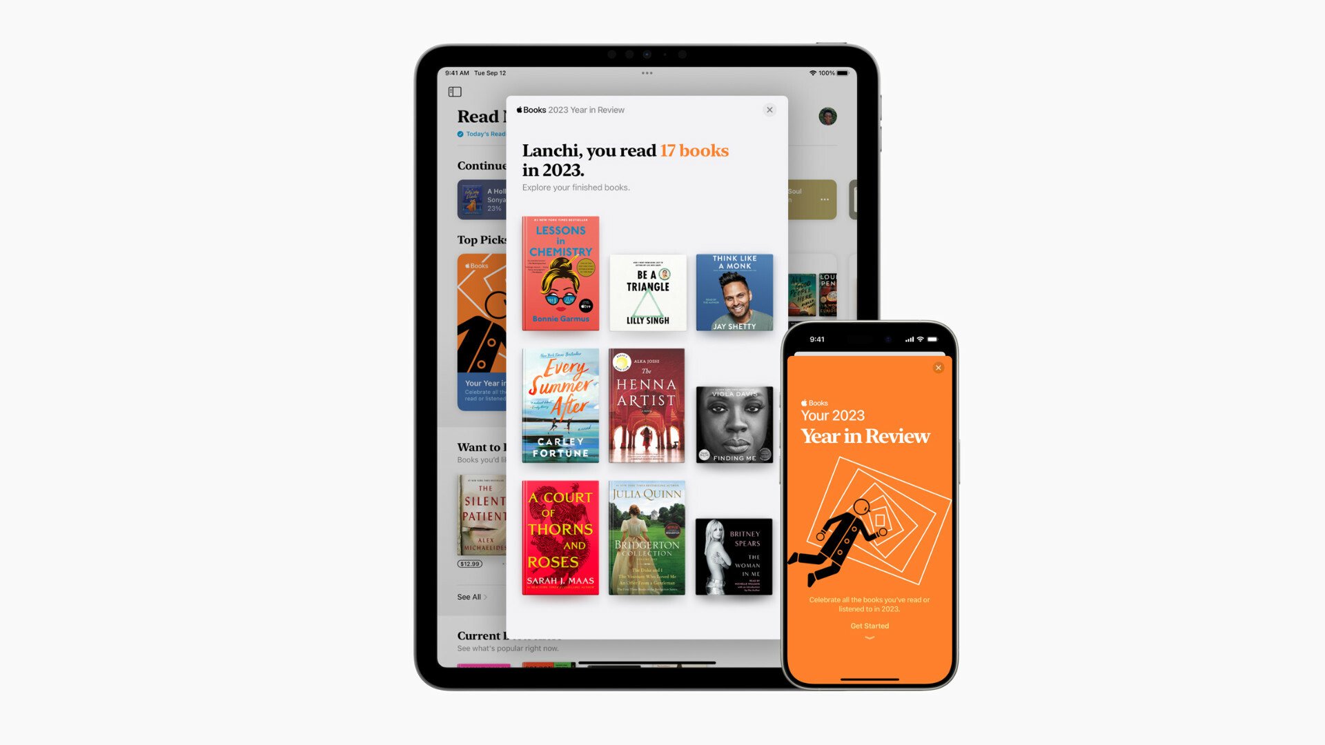 Apple Books Year in Review