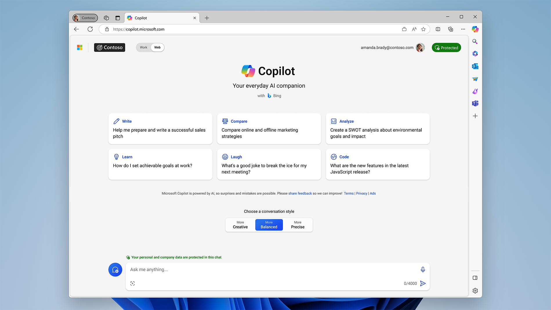 Bing Chat is now Copilot