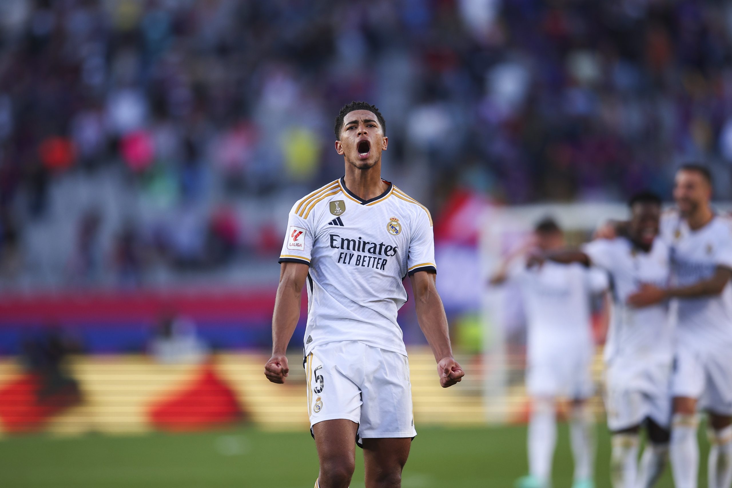 Jude Bellingham of Real Madrid celebrates