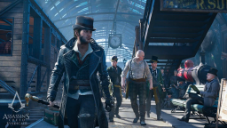 still from assassins creed syndicate game