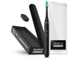 An AquaSonic toothbrush set