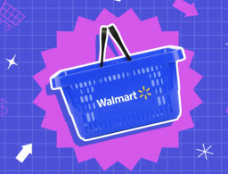 A Walmart basket.