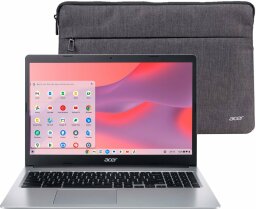 the Acer Chromebook 315 with a fabric case