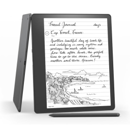 Amazon Kindle Scribe on white background