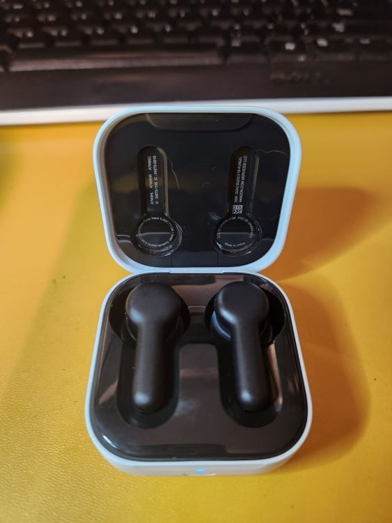 open echo earbuds case