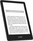 The Kindle Paperwhite Signature Edition (32 GB) in an upright position, over a white background