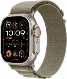 apple watch ultra 2 with olive loop