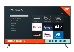 onn. roku TV