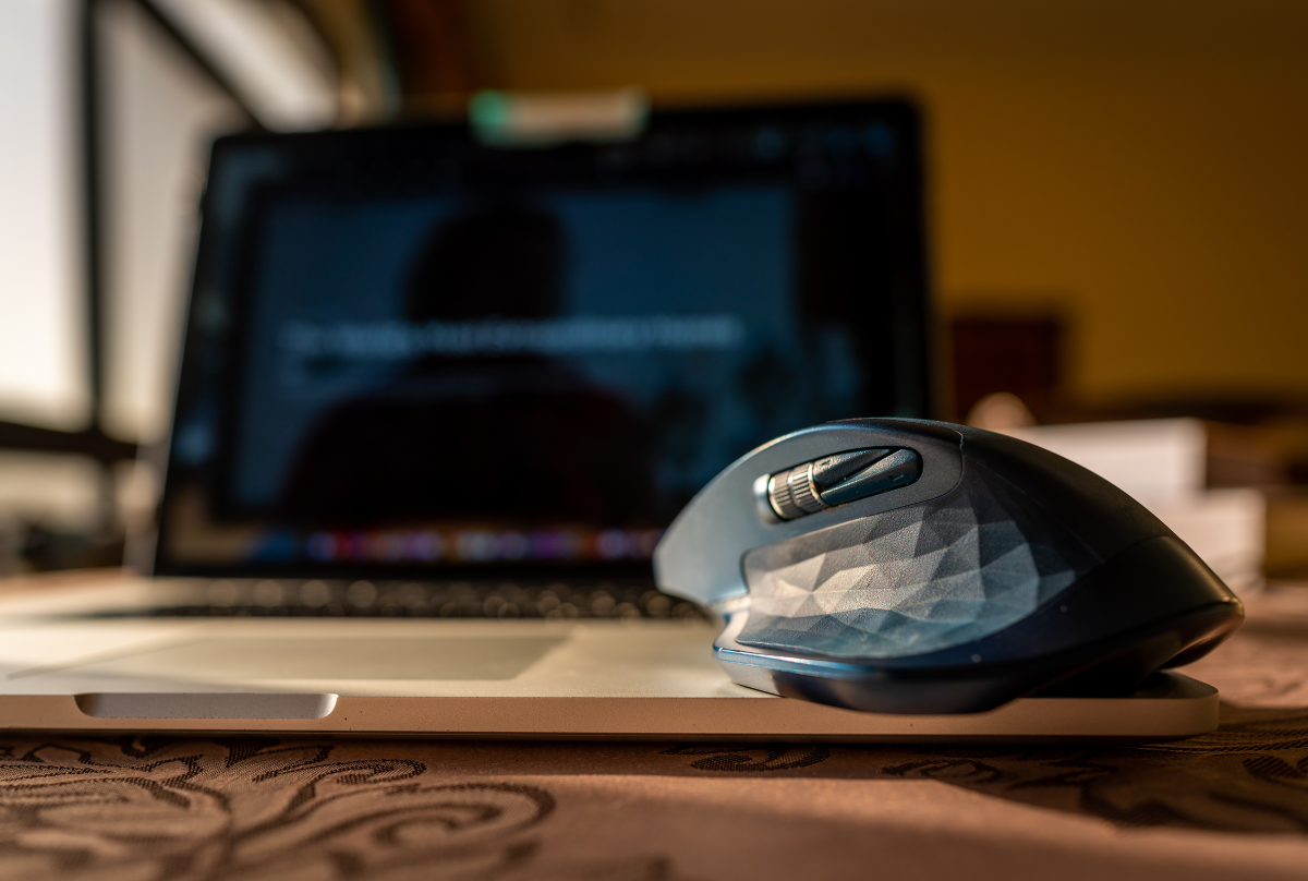 Logitech MX Master Mouse, professional computer mouse for editing and gaming | Product photography - Abu Dhabi, UAE, June 7, 2020