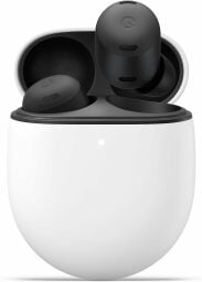 Google Pixel Buds Pro earbuds in charging hub