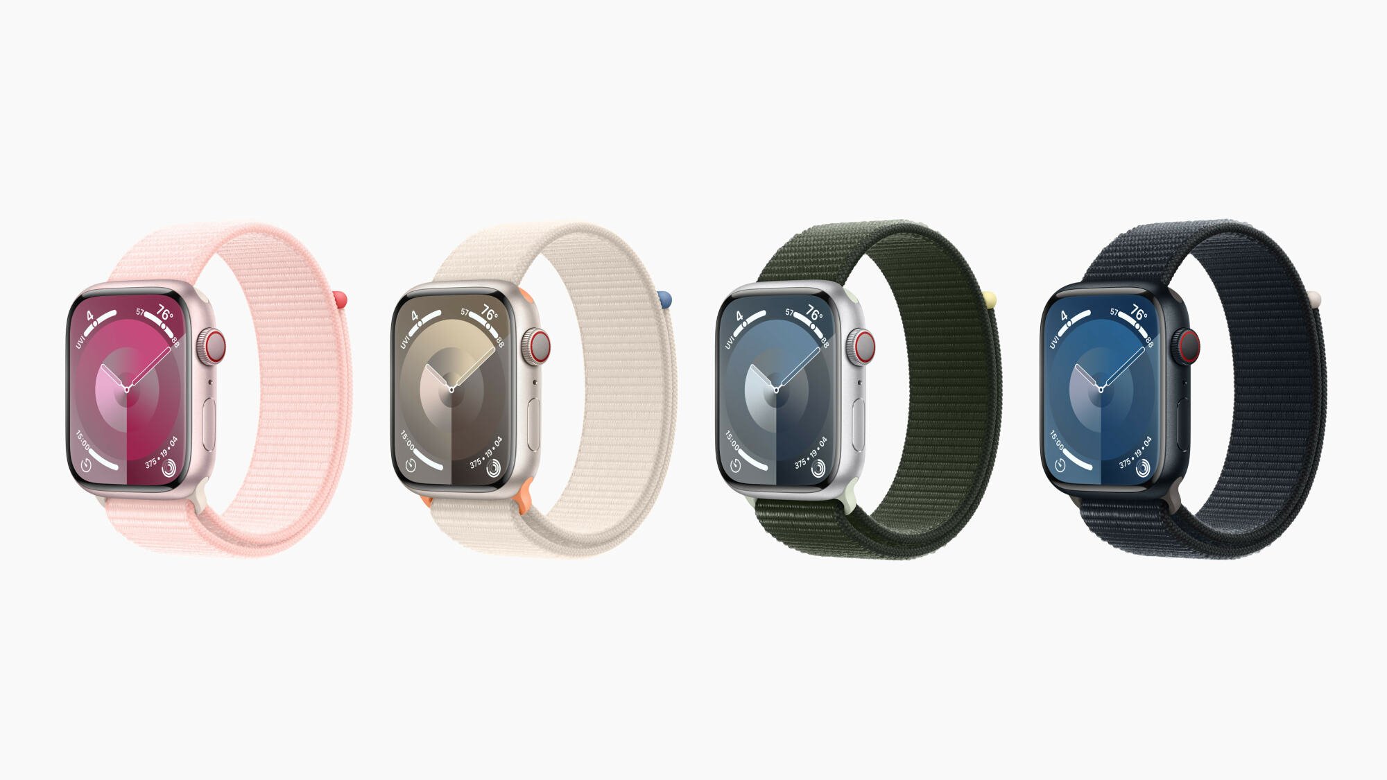 Apple Watch Series 9 colors and bands