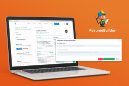 A infografic for the LazyApply Resume Builder.