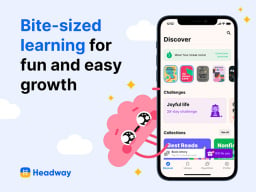 Headway App display