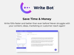 Write Bot graphic