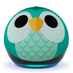Echo Dot Kids (5th gen, 2022 release) on white background