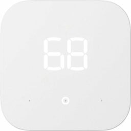 Amazon Smart Thermostat showing a temperature of 68 degrees