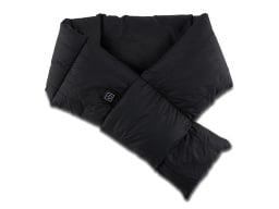 black heated scarf