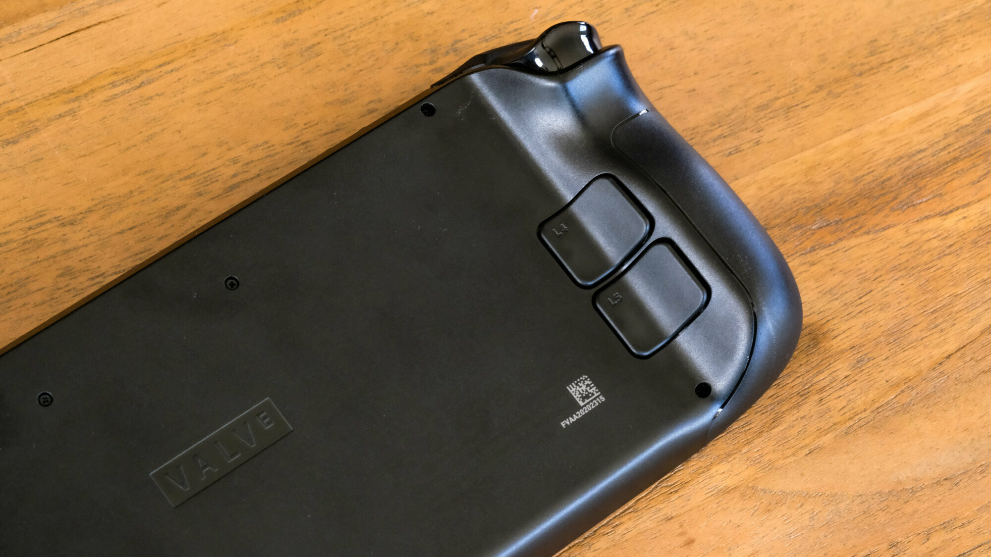 Steam Deck back buttons