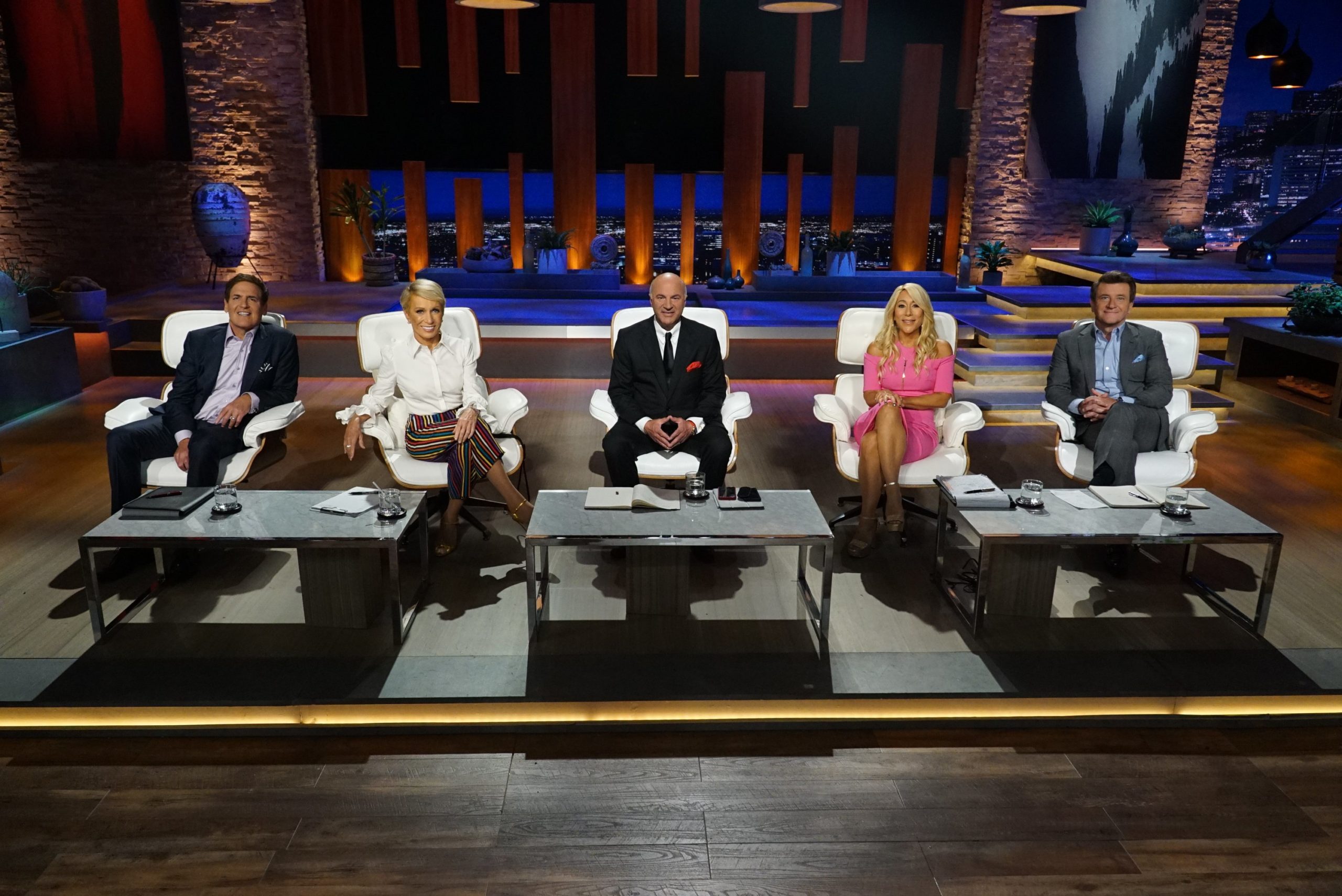 Shank Tank's MARK CUBAN, BARBARA CORCORAN, KEVIN O'LEARY, LORI GREINER, ROBERT HERJAVEC