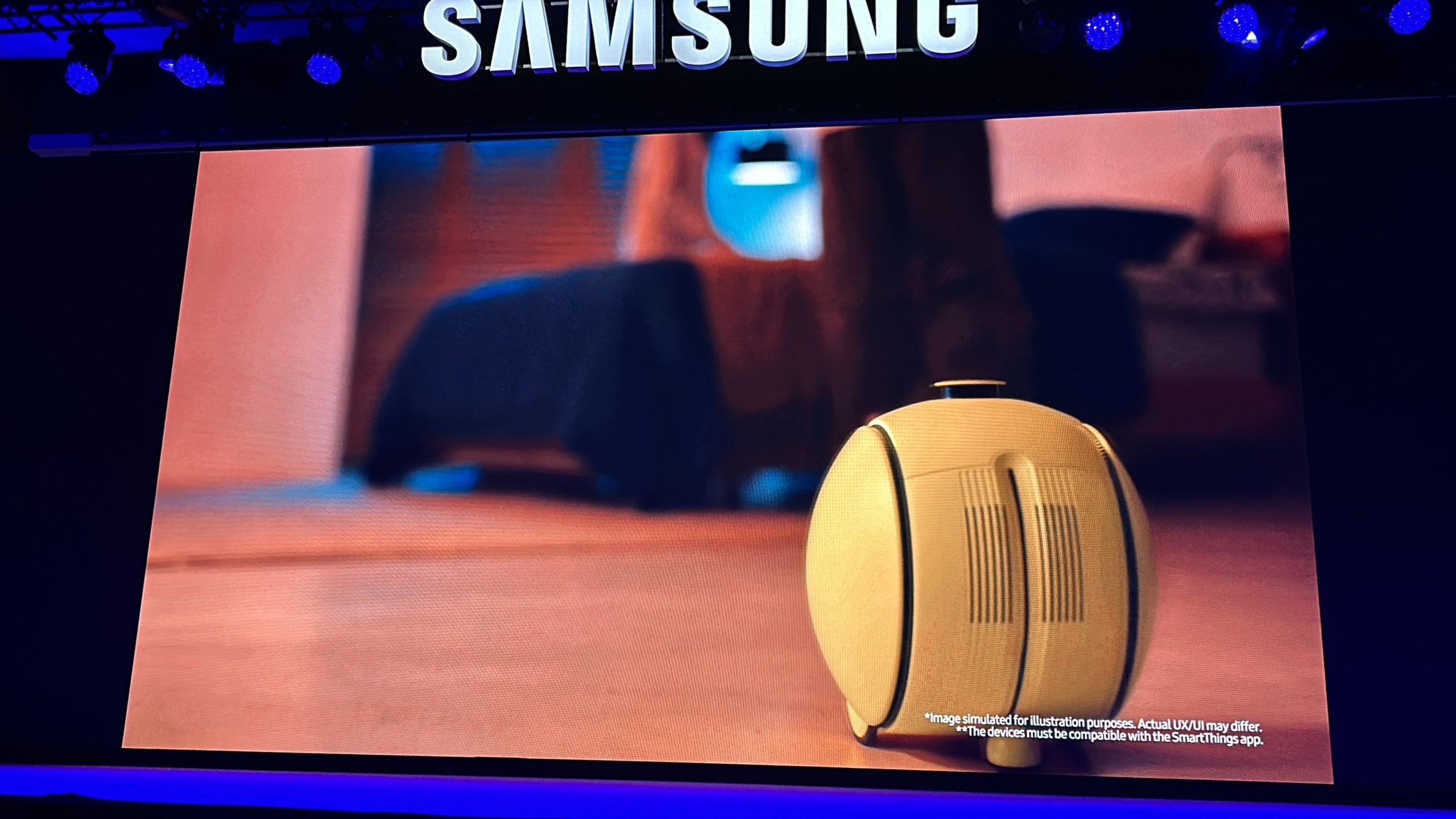 Ballie unveiled at Samsung CES 2024