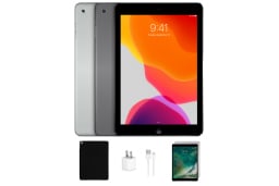 iPad Air with accessories