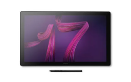 the Wacom Cintiq Pro 17 with a stylus