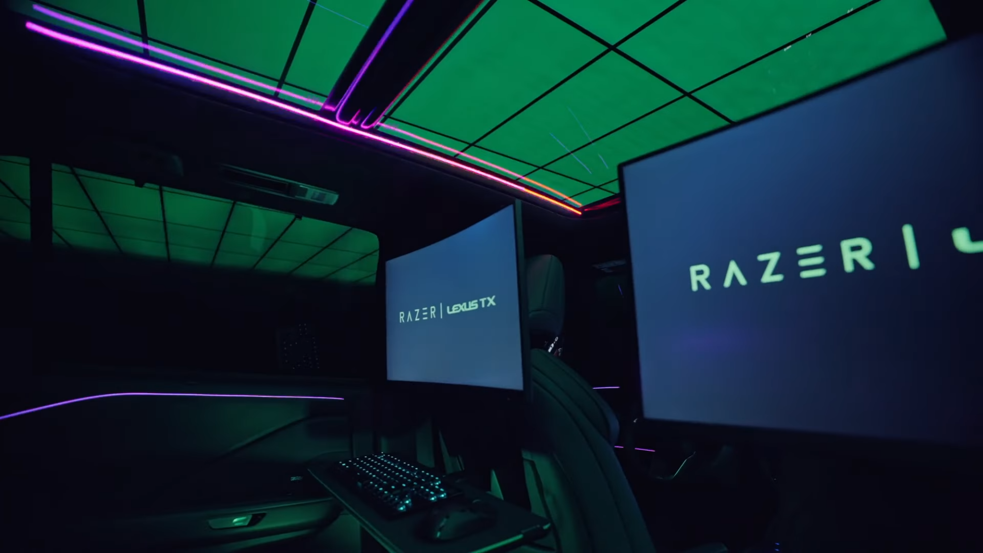 Razer Lexus TX 27-inch monitors