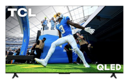 TCL TV with football player on field as screensaver