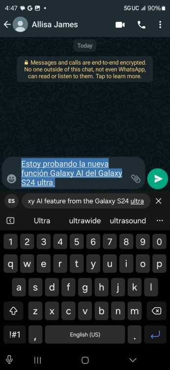 Chat Translation screenshot