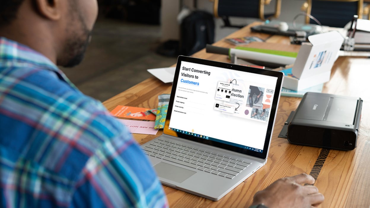 Prooven.io on laptop