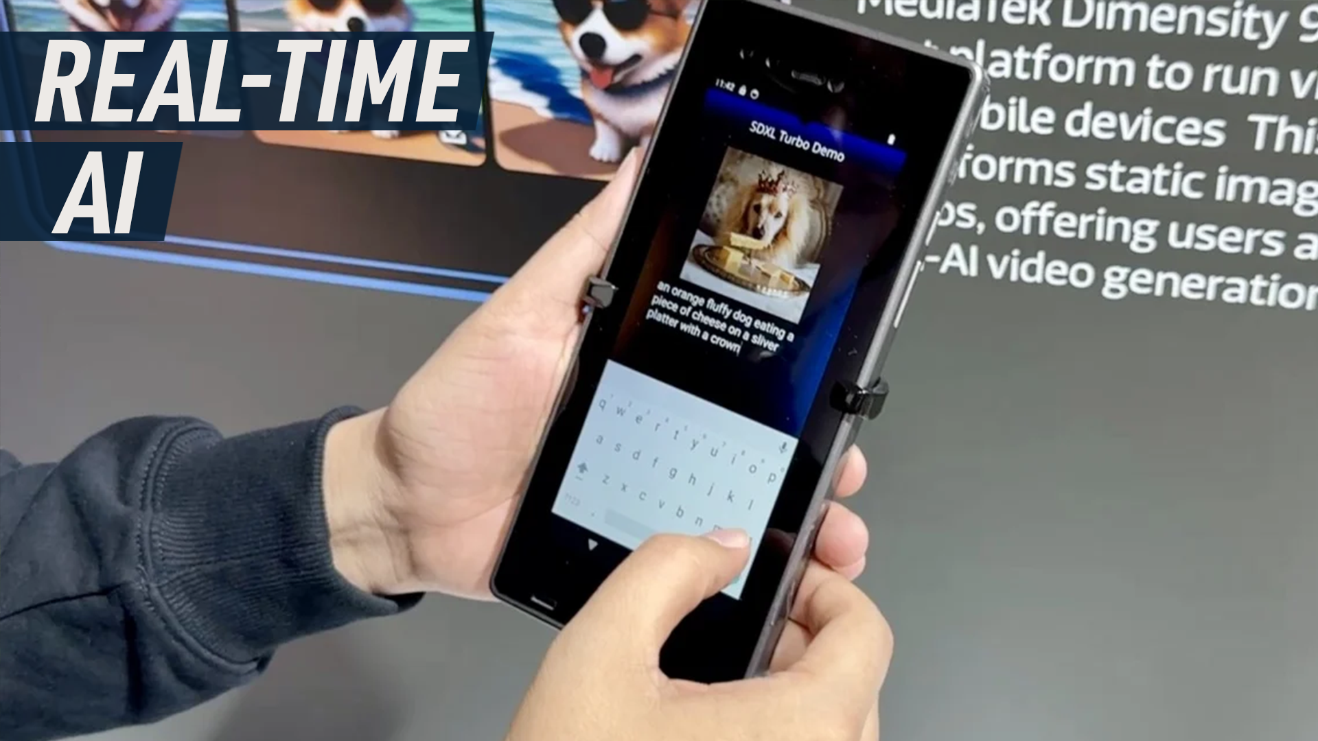 Mediatek's new AI engine SDXL Turbo