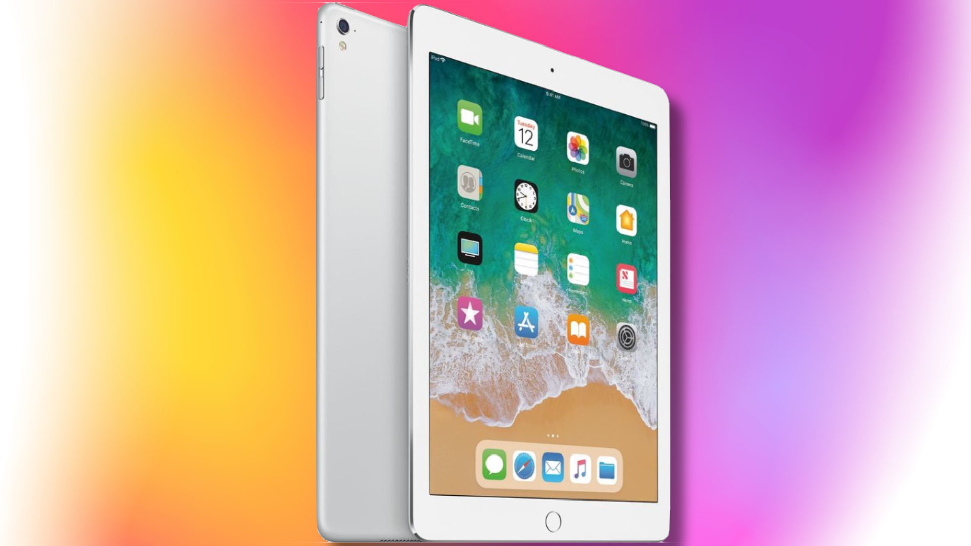 iPad Pro front and back