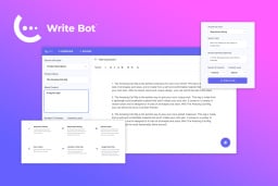 Write Bot infographic