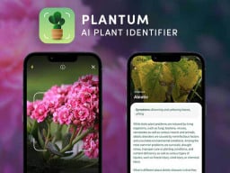 Plantum app display