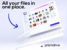 Prism Drive desktop interface