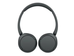 black Sony headphones