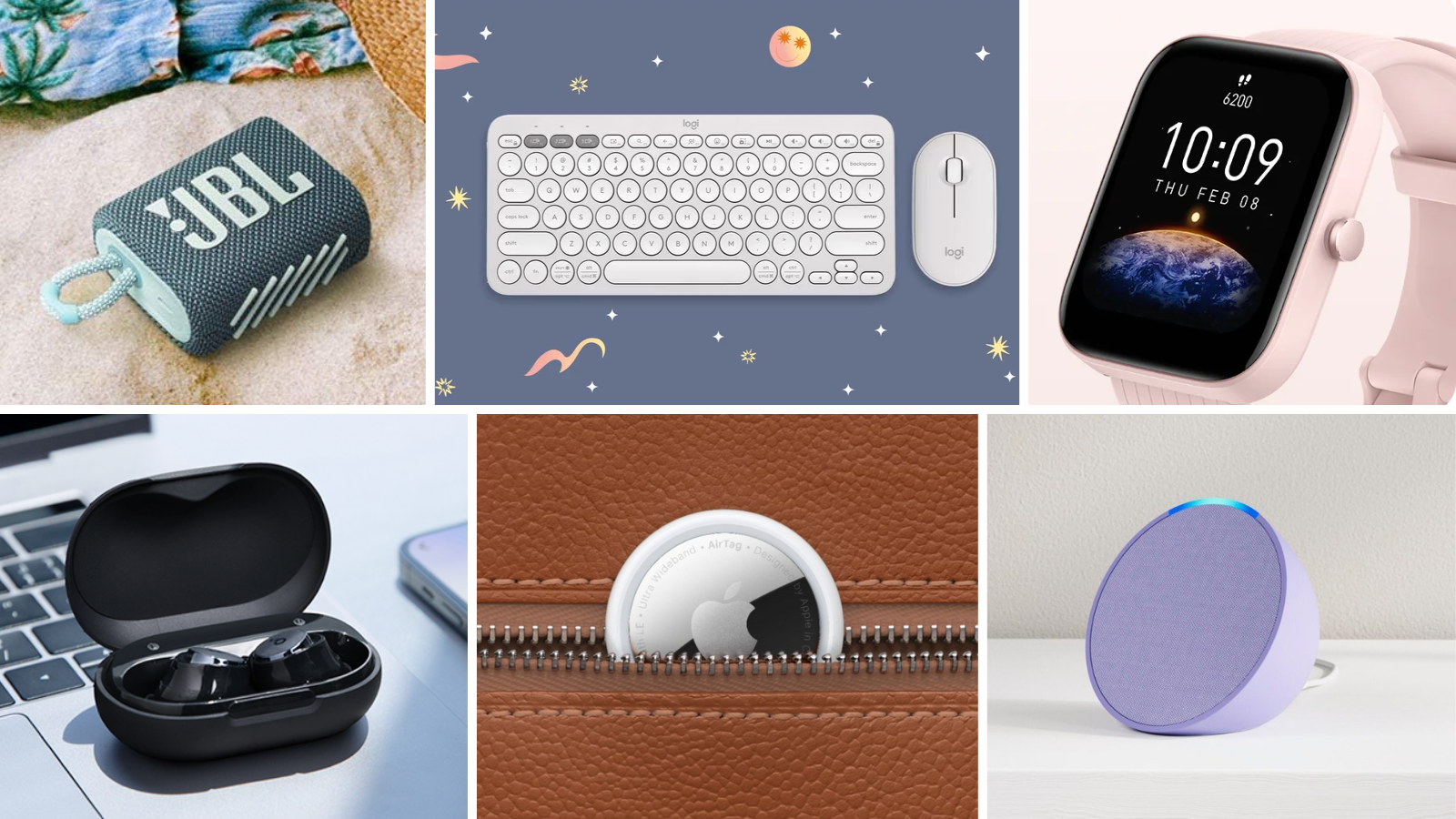 a collage of products on sale for under $50 during the amazon big spring sale 2024