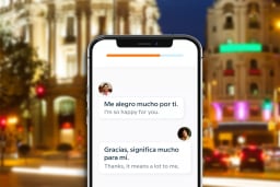 Example of how app works