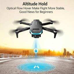 Drone showing altitude hold feature