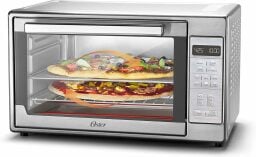 an oster air fryer oven on a white background
