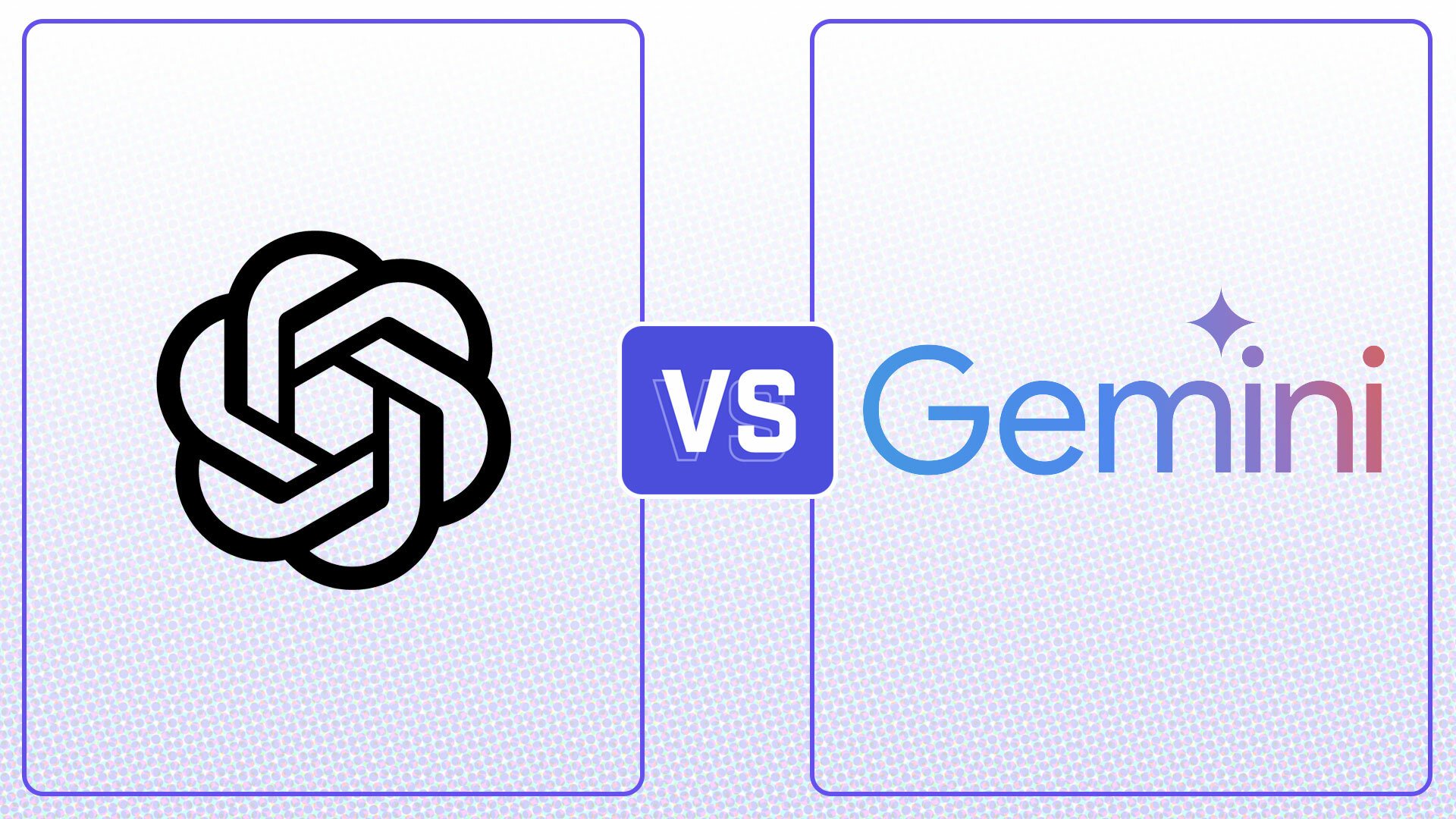 ChatGPT vs. Gemini 
