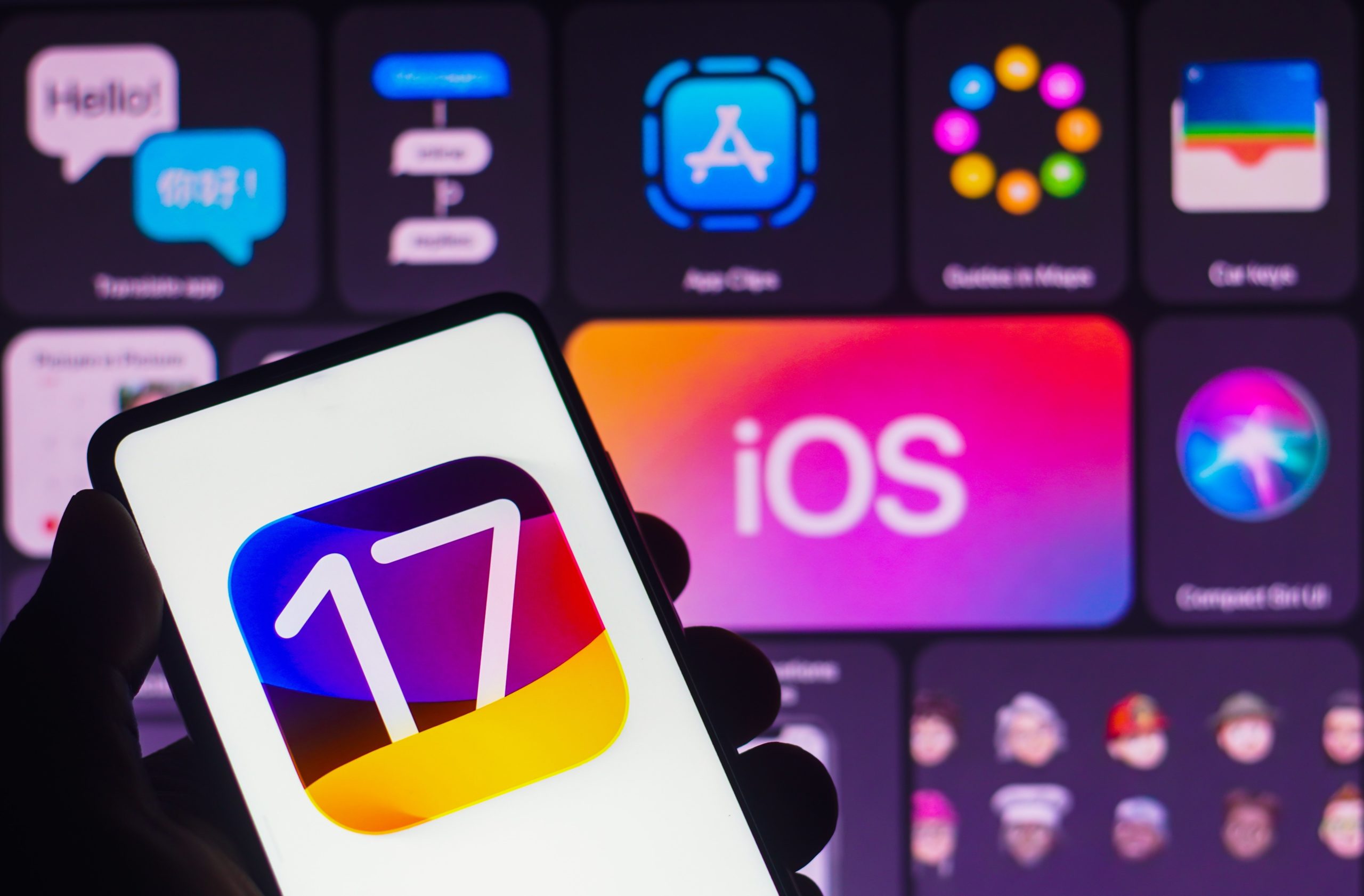 iOS 17 photo illustration