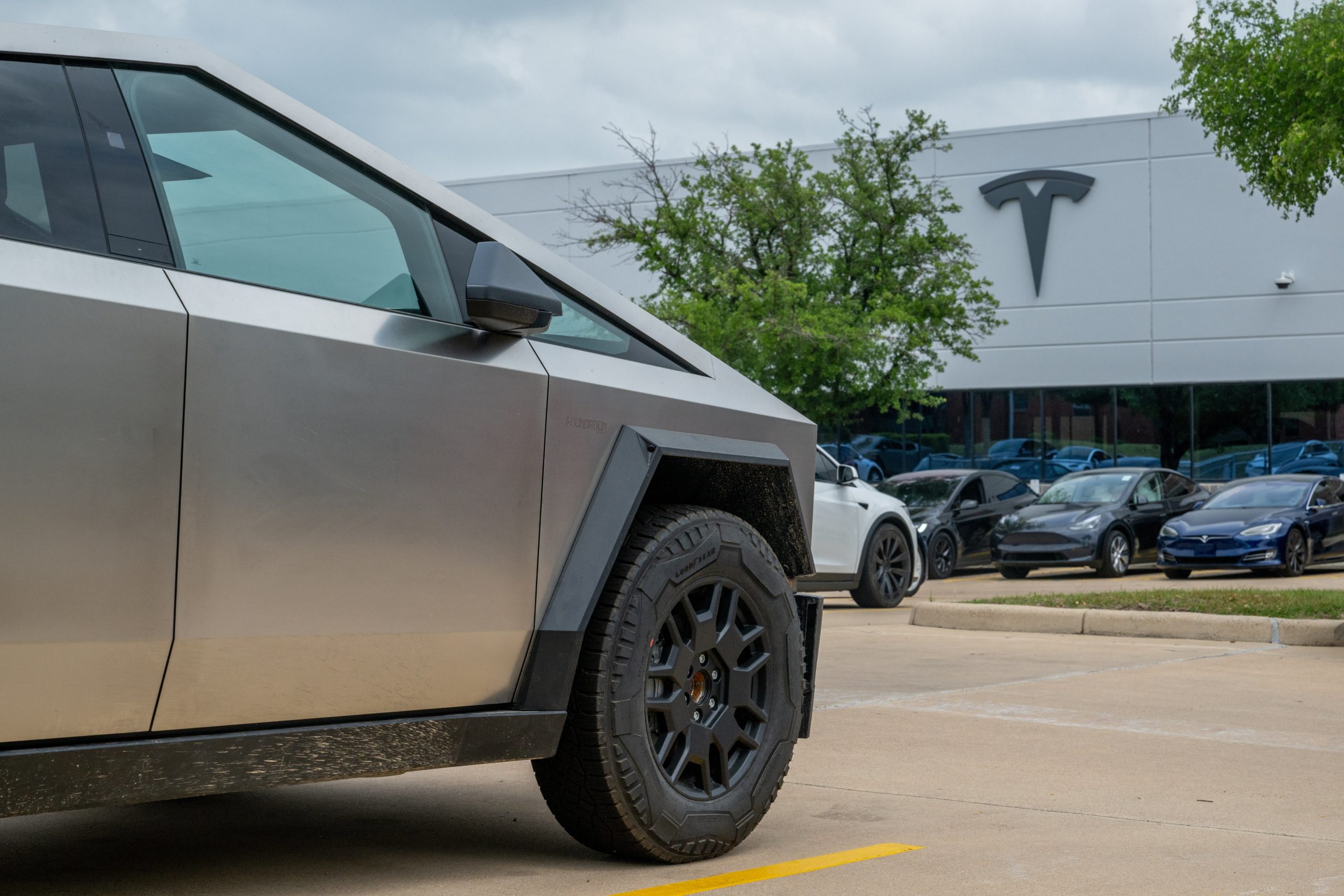 Cybertruck at Tesla